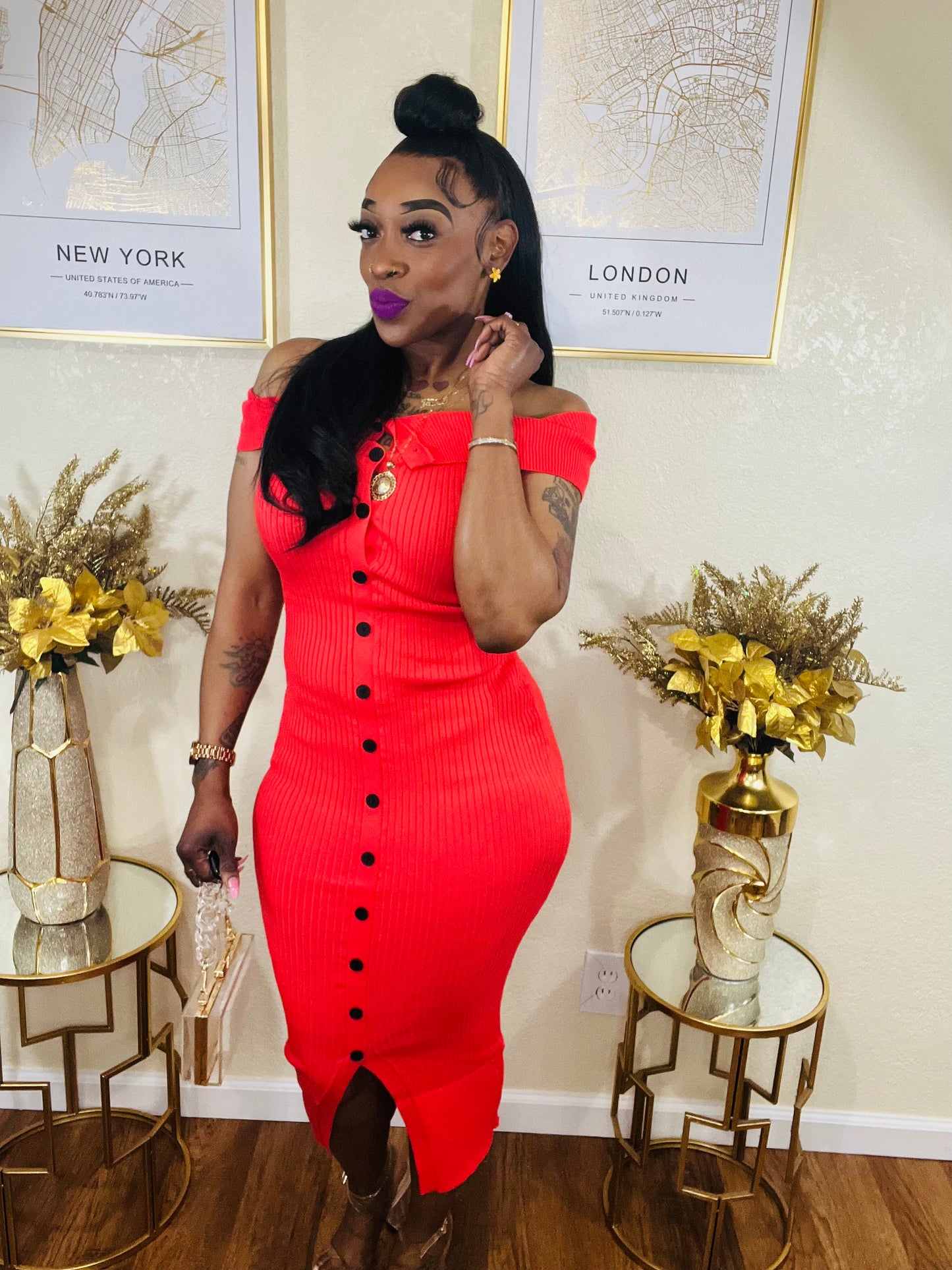 Sophisticated Lady (Orange)