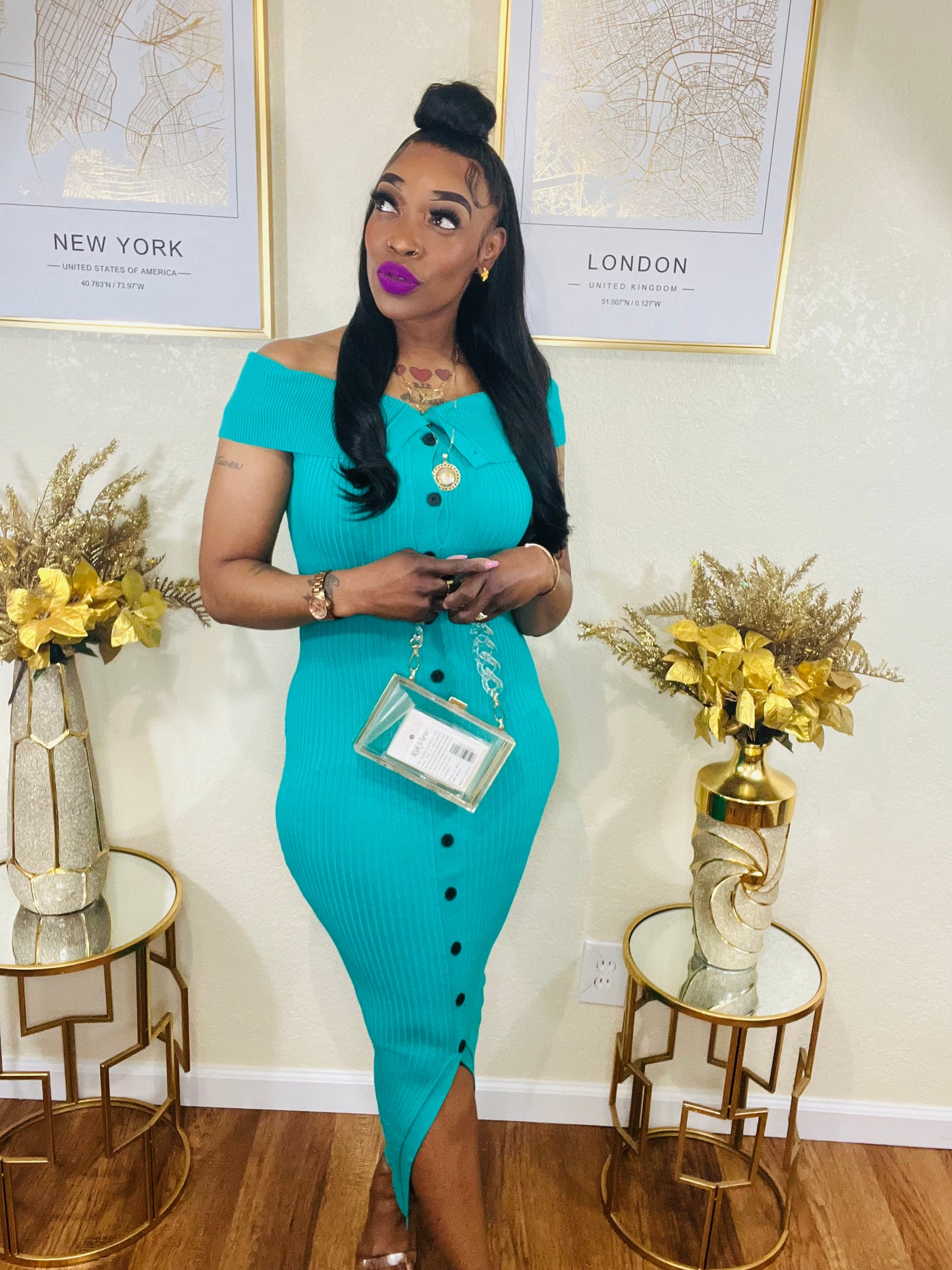 Sophisticated Lady (Teal)