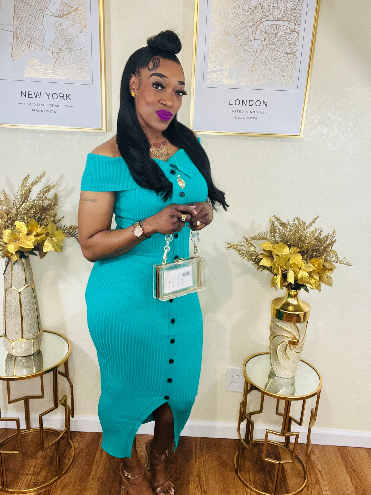 Sophisticated Lady (Teal)