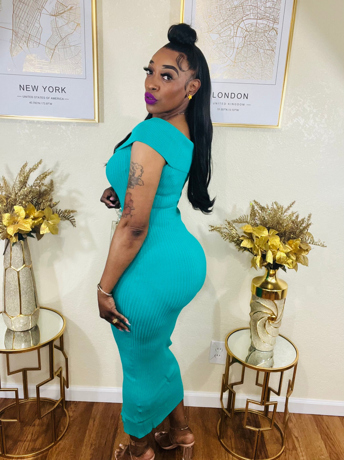 Sophisticated Lady (Teal)