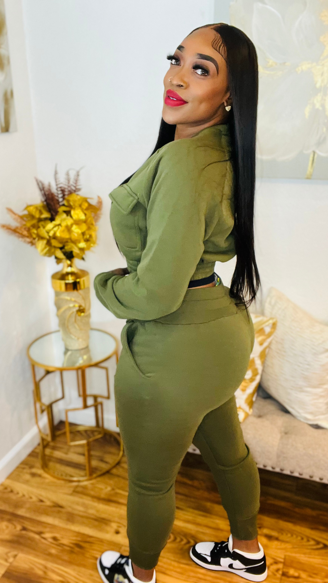 Next Level Jogger Set (Olive)