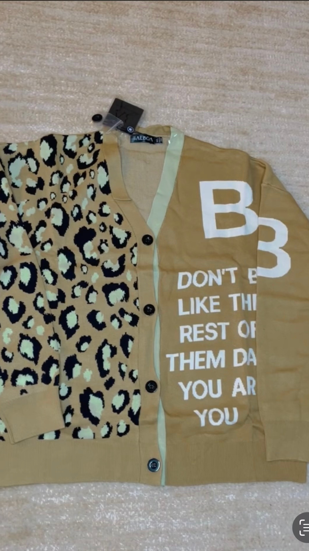 Big B Cardigan (Olive)