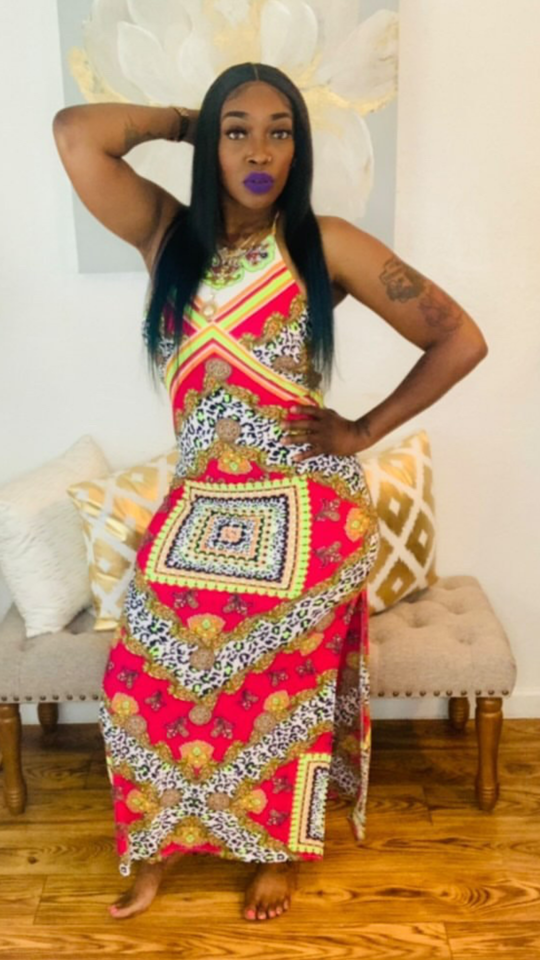 No Regrets Maxi Dress