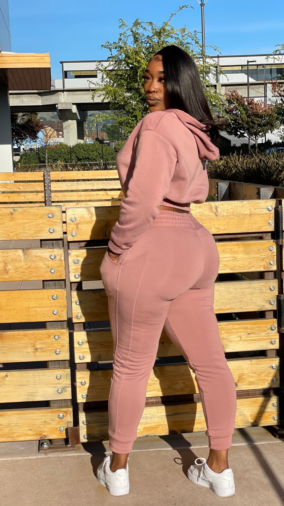 Movie Night Jogger Set (MAUVE)