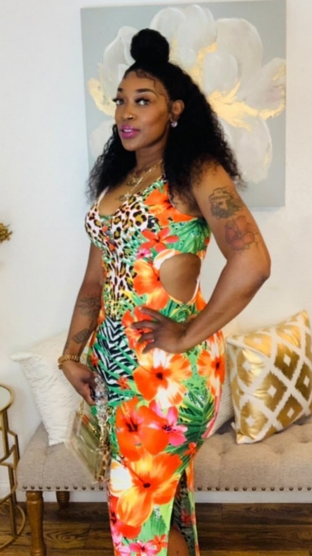 Island Gal Maxi Dress